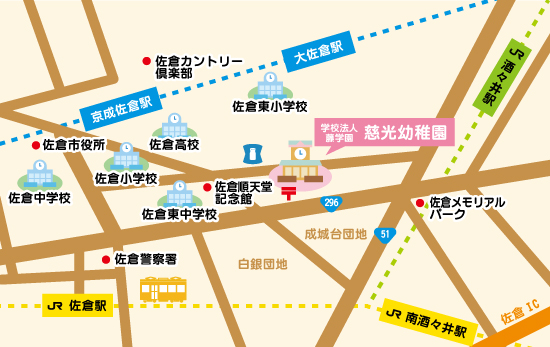 円バスルートマップ